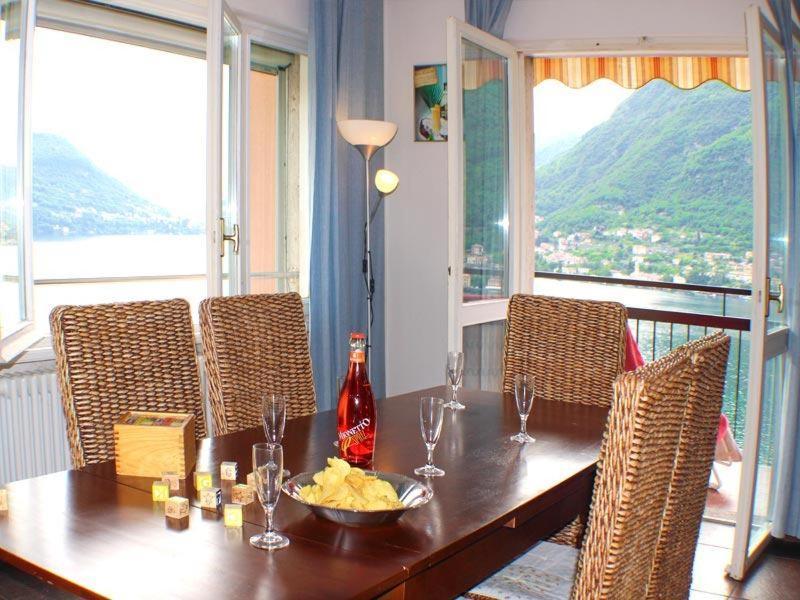 Sonia - Musica & Aperol Panorama-Fewo Apartment Pognana Lario ภายนอก รูปภาพ
